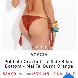 Never worn still in package acacia bottoms